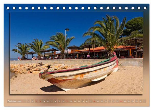 Produktbild: Algarve (Tischkalender 2026 DIN A5 quer), CALVENDO Monatskalender