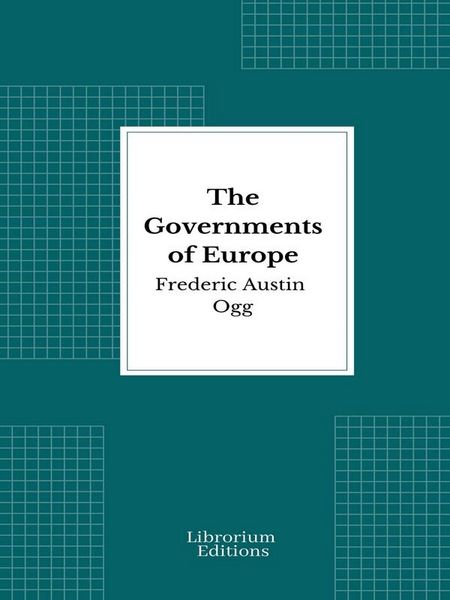 Produktbild: The Governments of Europe