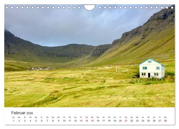 Produktbild: Zauber der F&auml;r&ouml;er Inseln (Wandkalender 2026 DIN A4 quer), CALVENDO Monatskalender