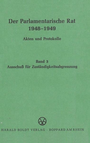 Produktbild: Ausschu&szlig; f&uuml;r Zust&auml;ndigkeitsabgrenzung
