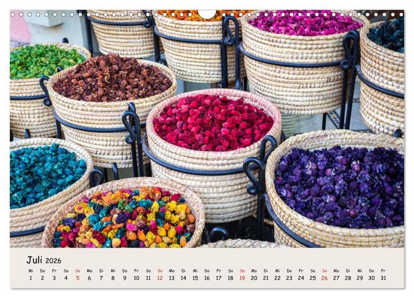 Produktbild: Marrakesch - Eine Stadt wie aus 1001 Nacht (Wandkalender 2026 DIN A3 quer), CALVENDO Monatskalender