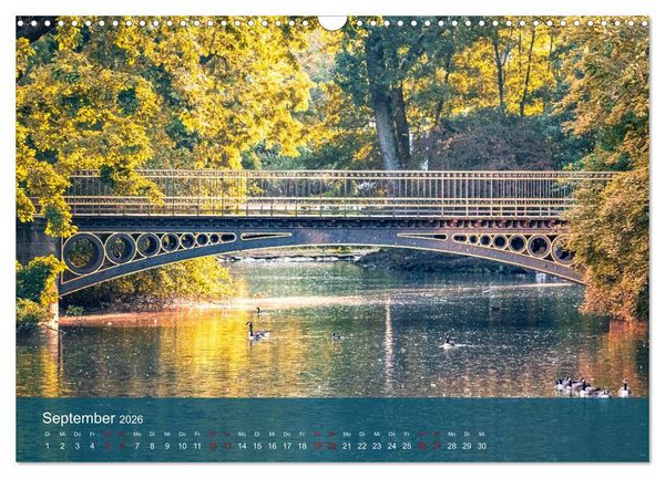 Produktbild: Die D&uuml;ssel von den Quellen bis zu den M&uuml;ndungen (Wandkalender 2026 DIN A3 quer), CALVENDO Monatskalender