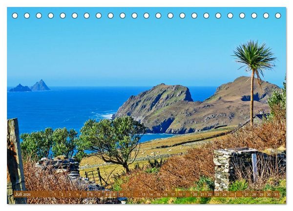 Produktbild: Skellig Coast - Irlands sch&ouml;nste K&uuml;ste (Tischkalender 2026 DIN A5 quer), CALVENDO Monatskalender