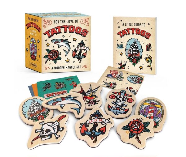 Produktbild: Hutter, V: For the Love of Tattoos: A Wooden Magnet Set