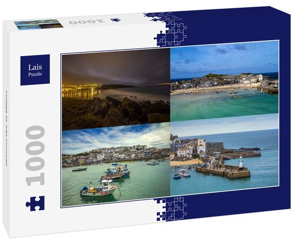 Produktbild: Lais Puzzle Collage St. Ives Cornwall 1000 Teile