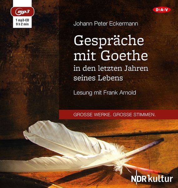 Produktbild: Gespr&auml;che mit Goethe in den letzten Jahren seines Lebens