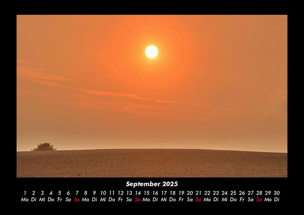 Produktbild: Sonnenuntergang 2025 Fotokalender DIN A3