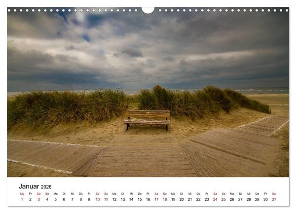 Produktbild: Langeoog &ndash; Ein Herbst auf der Insel des Lebens (Wandkalender 2026 DIN A3 quer), CALVENDO Monatskalender