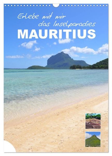 Produktbild: Erlebe mit mir das Inselparadies Mauritius (Wandkalender 2026 DIN A3 hoch), CALVENDO Monatskalender