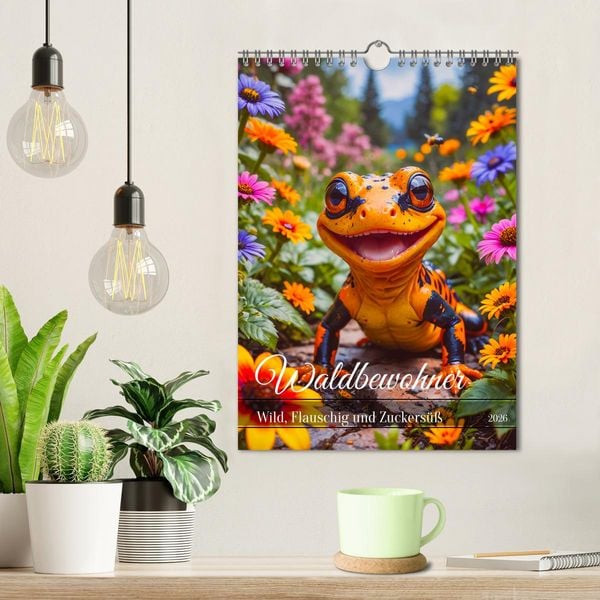 Produktbild: Waldbewohner - Wild, Flauschig und Zuckers&uuml;&szlig; (Wandkalender 2026 DIN A4 hoch), CALVENDO Monatskalender