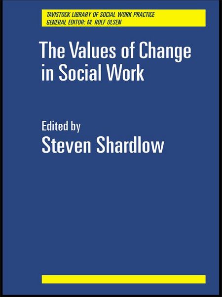 Produktbild: The Values of Change in Social Work