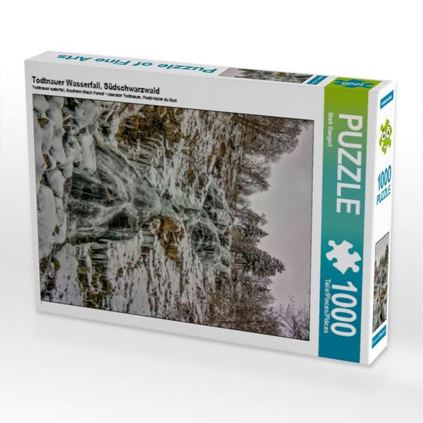 Produktbild: CALVENDO Puzzle Todtnauer Wasserfall, S&uuml;dschwarzwald | 1000 Teile Lege-Gr&ouml;&szlig;e 64x48cm Foto-Puzzle f&uuml;r gl&uuml;ckliche Stunden