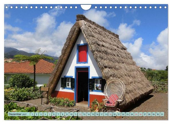 Produktbild: Die Insel Madeira (Wandkalender 2027 DIN A4 quer), CALVENDO Monatskalender