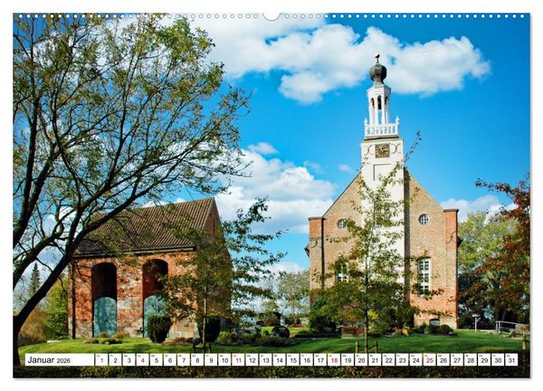 Produktbild: Erholungsort Schortens (hochwertiger Premium Wandkalender 2026 DIN A2 quer), Kunstdruck in Hochglanz
