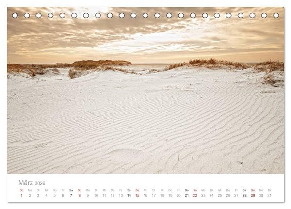 Produktbild: St. Peter-Ording. Deutschlands gr&ouml;&szlig;te Sandkiste (Tischkalender 2026 DIN A5 quer), CALVENDO Monatskalender