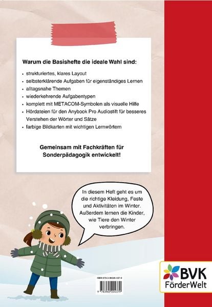 Produktbild: Basisheft Jahreszeiten: Winter
