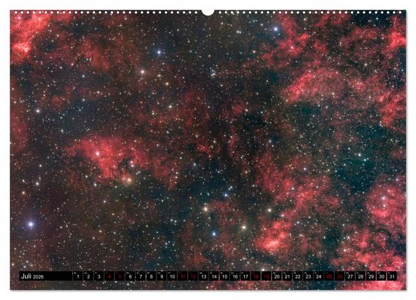 Produktbild: Deepsky 2026 (Wandkalender 2026 DIN A2 quer), CALVENDO Monatskalender