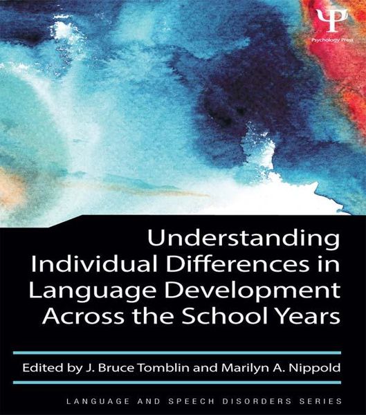 Produktbild: Understanding Individual Differences in Language Development Across the School Years