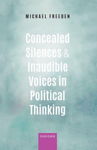 Produktbild: Concealed Silences and Inaudible Voices in Political Thinking