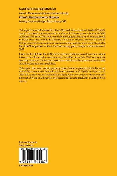 Produktbild: China's Macroeconomic Outlook