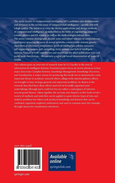 Produktbild: Advances in Information and Intelligent Systems