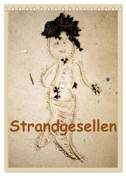 Produktbild: Strandgesellen (Tischkalender 2027 DIN A5 hoch), CALVENDO Monatskalender