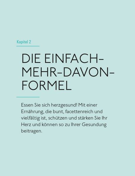 Produktbild: Ern&auml;hrung f&uuml;r das Herz