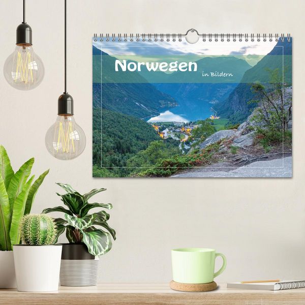 Produktbild: Norwegen in Bildern (Wandkalender 2026 DIN A4 quer), CALVENDO Monatskalender