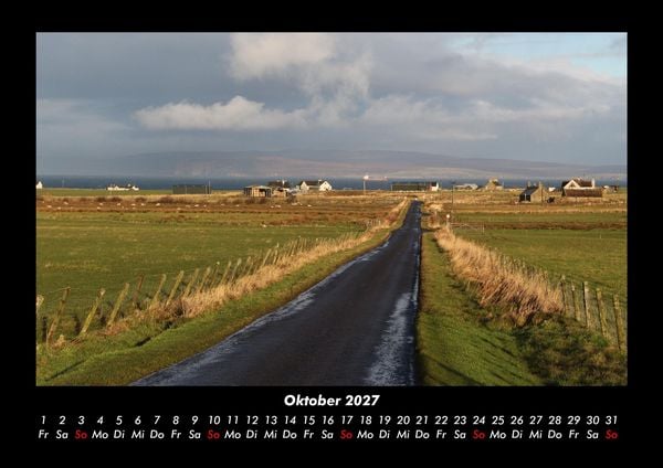 Produktbild: Landschaftskalender 2027 Fotokalender DIN A3