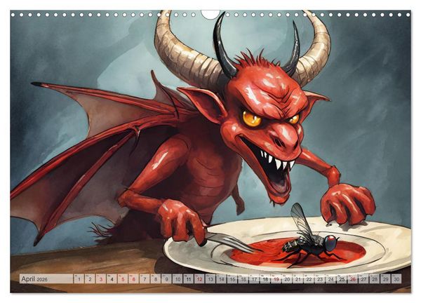 Produktbild: Tierische Metaphern (Wandkalender 2026 DIN A3 quer), CALVENDO Monatskalender