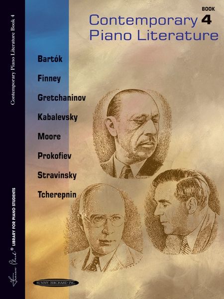 Produktbild: Contemporary Piano Literature, Book 4