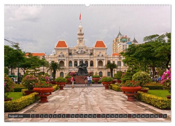 Produktbild: Vietnam - Zwischen Mekong und Halong Bucht (Wandkalender 2026 DIN A2 quer), CALVENDO Monatskalender