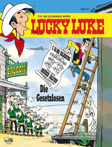 Lucky Luke 81, Gebundene Ausgabe von Morris, Egmont Comic Collection, 978-3-7704-3190-8