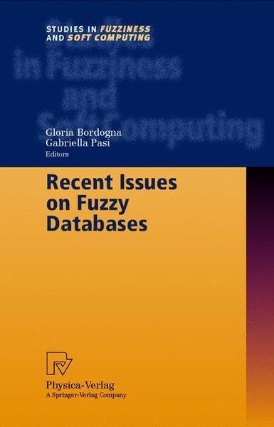 Produktbild: Recent Issues on Fuzzy Databases