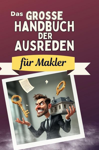 Produktbild: Das gro&szlig;e Handbuch der Ausreden f&uuml;r Makler