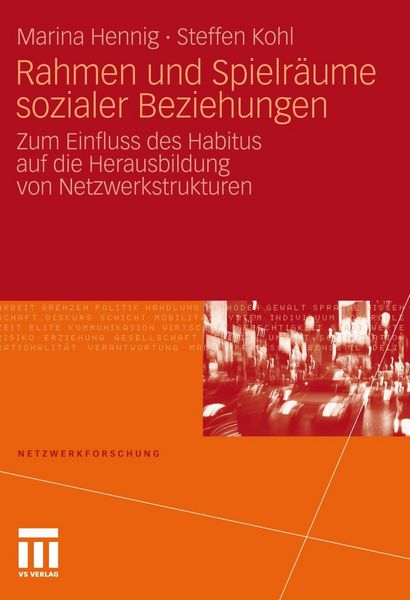Produktbild: Rahmen und Spielr&auml;ume sozialer Beziehungen