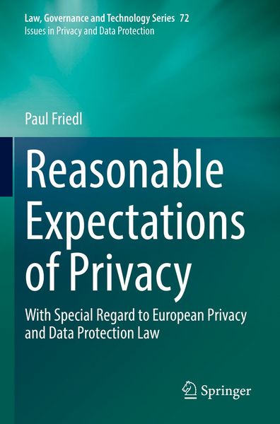 Produktbild: Reasonable Expectations of Privacy