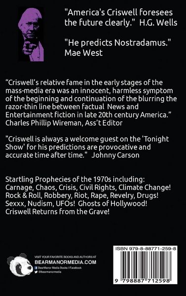 Produktbild: Criswell Predicts an Accurate Glimpse of the Future (hardback)