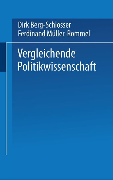 Produktbild: Vergleichende Politikwissenschaft