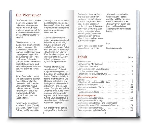 Produktbild: KOMPASS K&uuml;chensch&auml;tze &Ouml;sterreichische Mehlspeisen