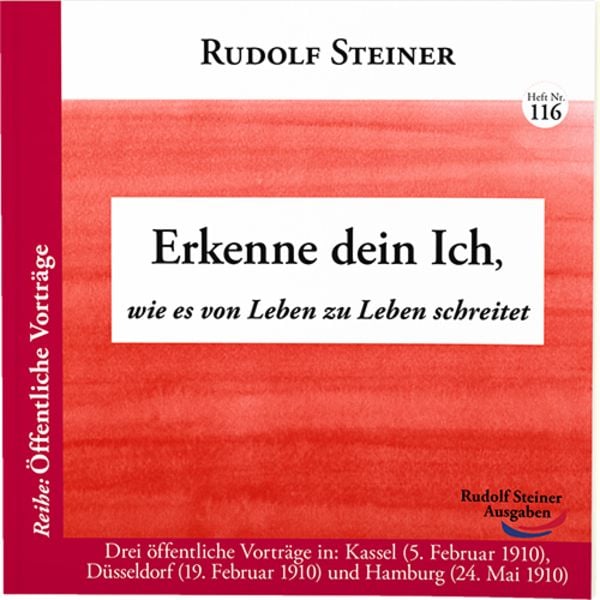 Erkenne dein Ich, Taschenbuch von Rudolf Steiner, Rudolf Steiner, 978-3-86772-316-9
