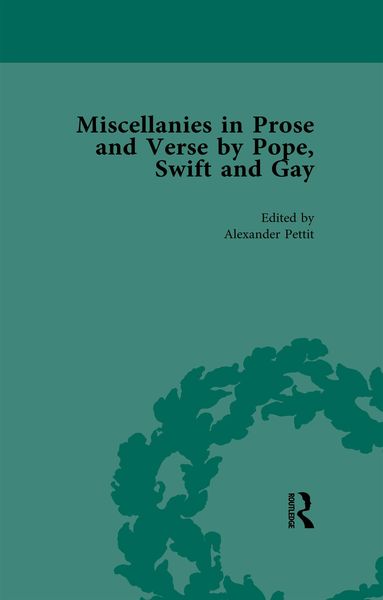 Produktbild: Miscellanies in Prose and Verse by Pope, Swift and Gay Vol 2