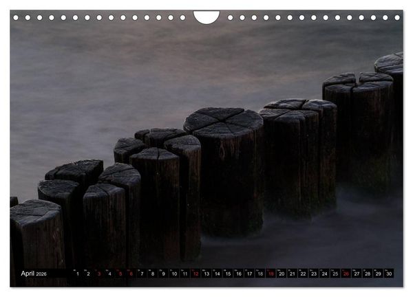 Produktbild: Binz Zingst 2026 (Wandkalender 2026 DIN A4 quer), CALVENDO Monatskalender