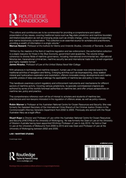 Produktbild: Routledge Handbook of Maritime Regulation and Enforcement