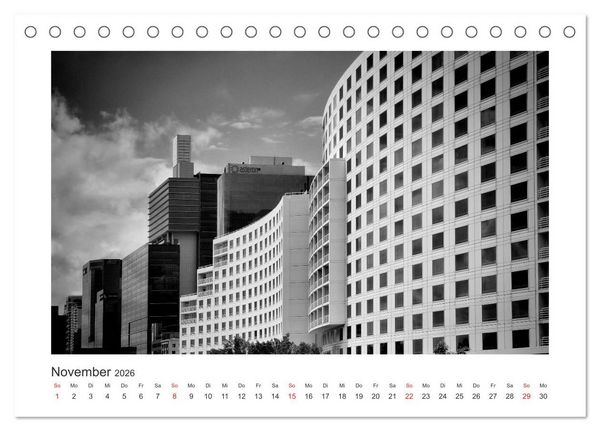 Produktbild: SYDNEY Monochrom (Tischkalender 2026 DIN A5 quer), CALVENDO Monatskalender