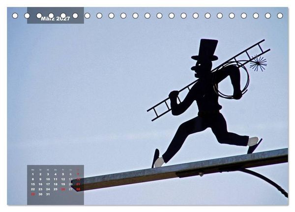 Produktbild: Gl&uuml;cksbringer (Tischkalender 2027 DIN A5 quer), CALVENDO Monatskalender