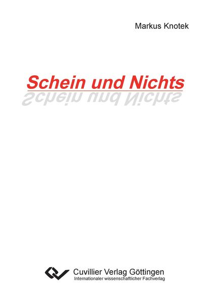 Produktbild: Schein und Nichts