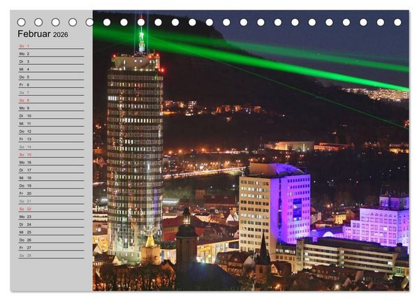 Produktbild: Jena in Th&uuml;ringen (Tischkalender 2026 DIN A5 quer), CALVENDO Monatskalender