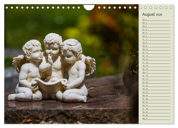 Produktbild: Engel - Begleiter f&uuml;r jeden Tag (Wandkalender 2026 DIN A4 quer), CALVENDO Monatskalender
