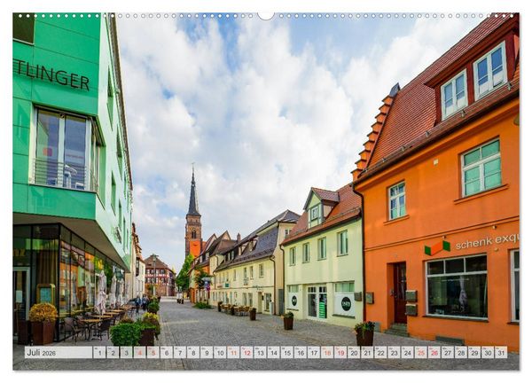 Produktbild: Schwabach Impressionen (Wandkalender 2026 DIN A2 quer), CALVENDO Monatskalender